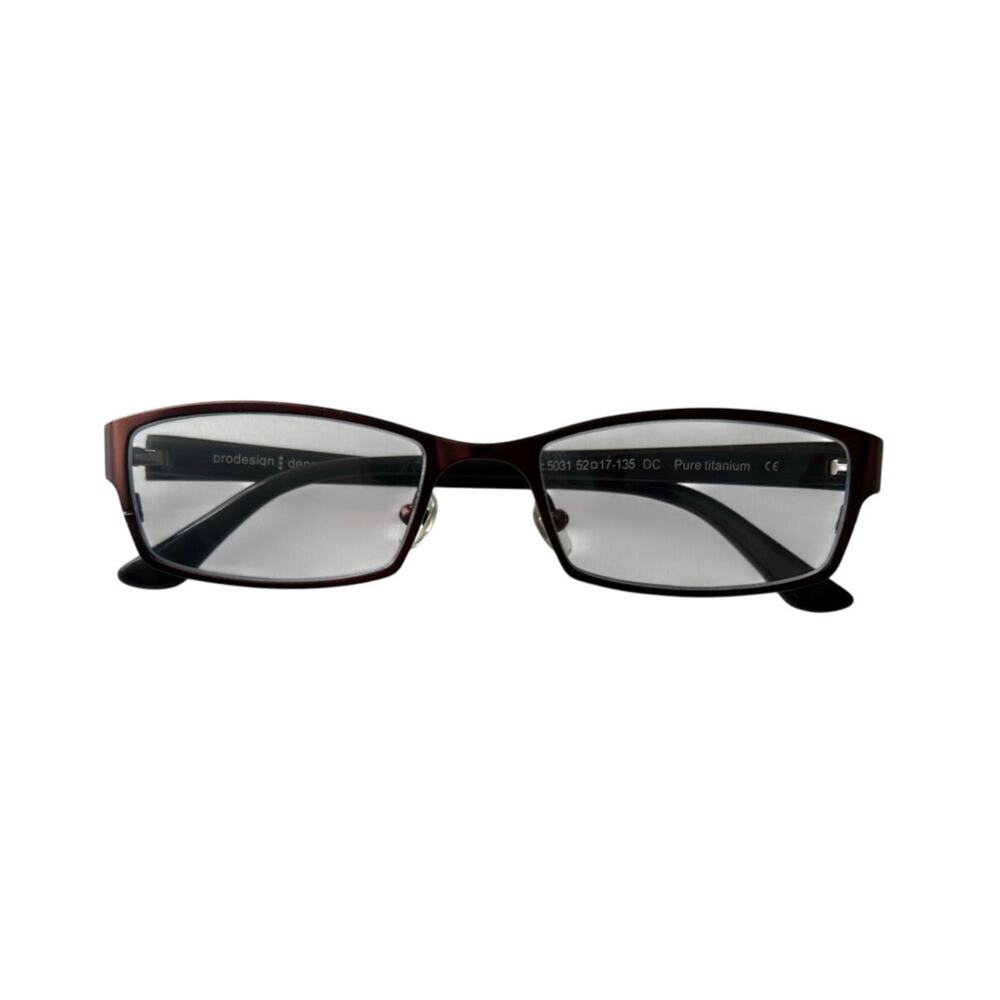 PRODESIGN DENMARK EYEGLASSES 1374 c.5031 52 17-135 DC PURE TITANIUM Retro